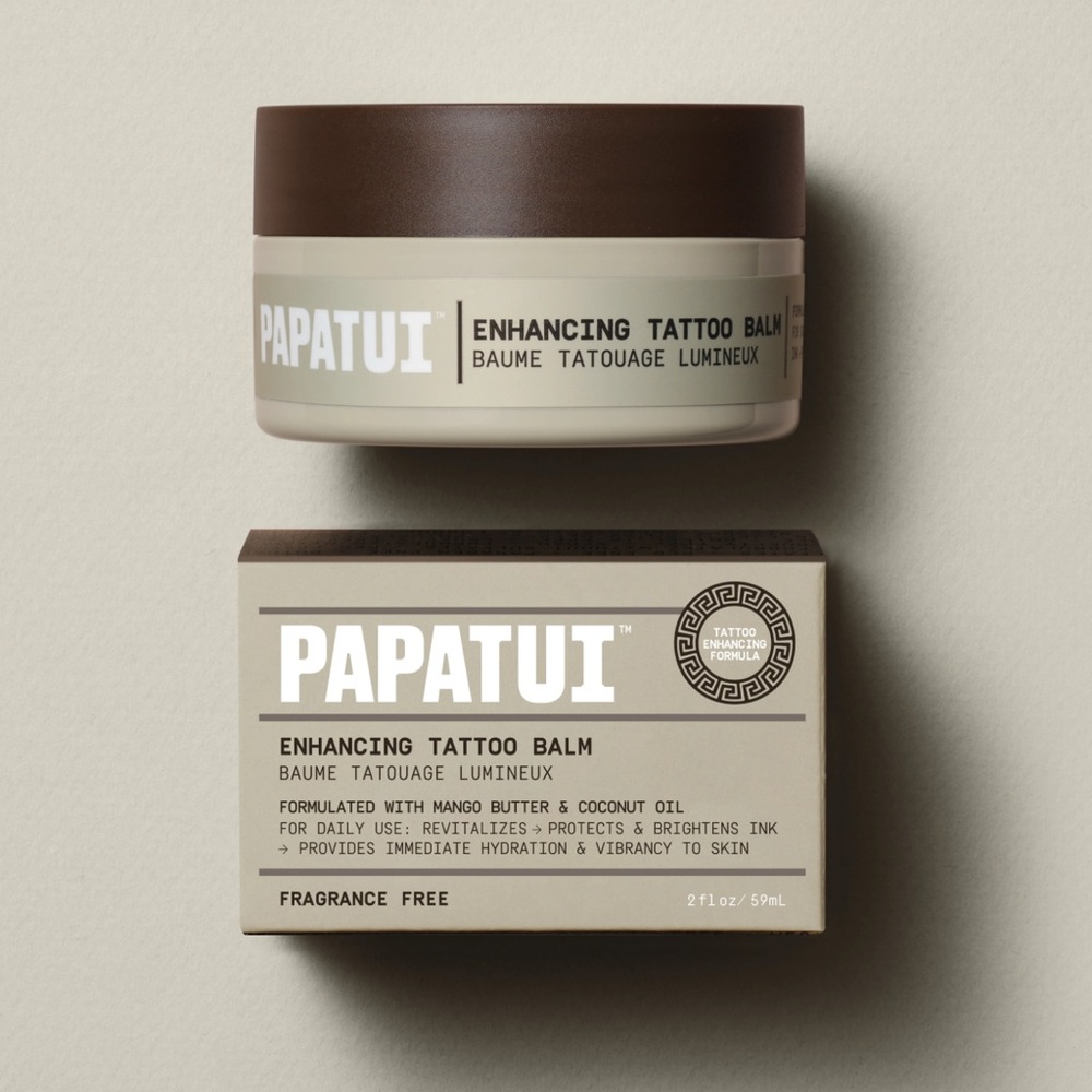 Papatui | Enhancing Tattoo Balm Fragrance Free Revitalize Protects Brightens 2